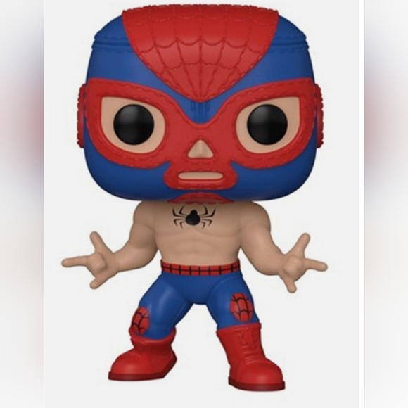 Funko POP! Marvel Lucha Libre Edition 706 El Aracno Bobble-Head - Picture 11 of 12